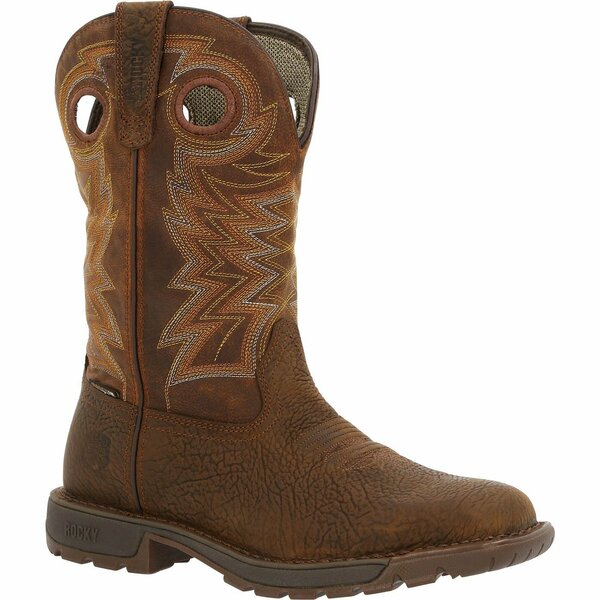 Rocky Legacy 32 Waterproof Western Boot, BROWN, M, Size 10.5 RKW0355